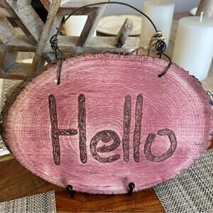 Welcome Sign Gift for Home Housewarming Rustic Home Decor Boho Home